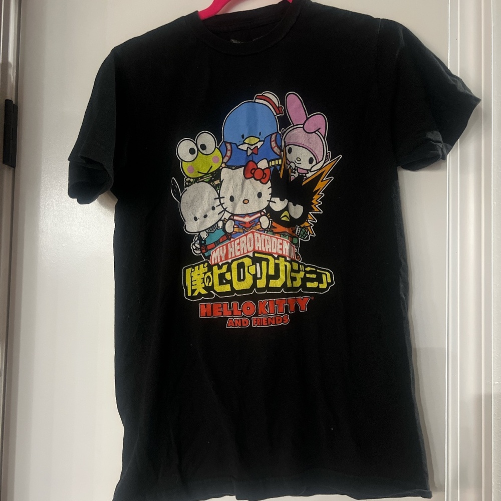 Hello Kitty My Hero Academia t-shirt